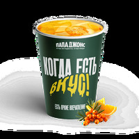 Чай облепиха-апельсин в Папа Джонс