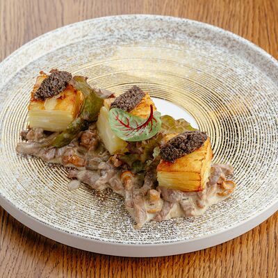 Бефстроганов из говядины в Витебский трактир по цене 59 р.