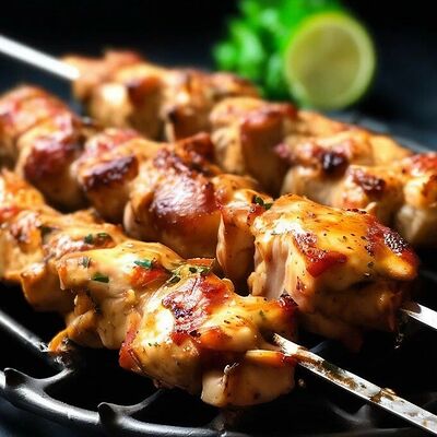 Шашлык из куриной грудки в Уголок вкуса №1 по цене 620 ₽