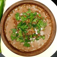 Лобио с грецкими орехами в Saperavi Грузинская кухня