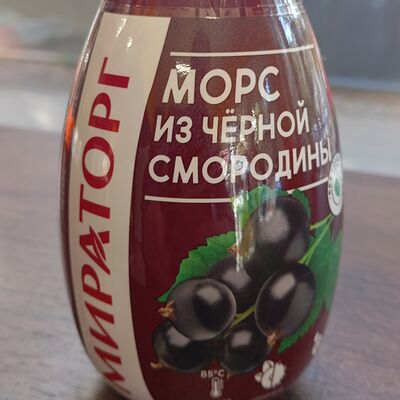 Морс Чёрная смородина Мираторг в Чебуррито по цене 179 ₽