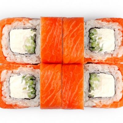 Филадельфия с огурцом в Каратэ Суши по цене 850 ₽