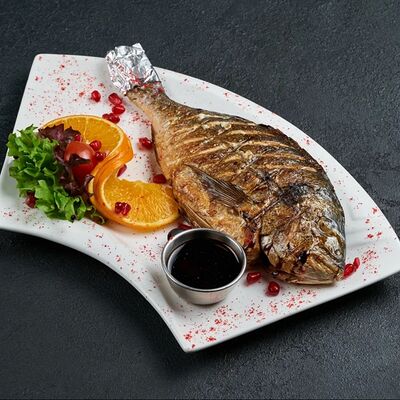 Дорадо на мангале в Чайхонa бapaкaт по цене 1050 ₽