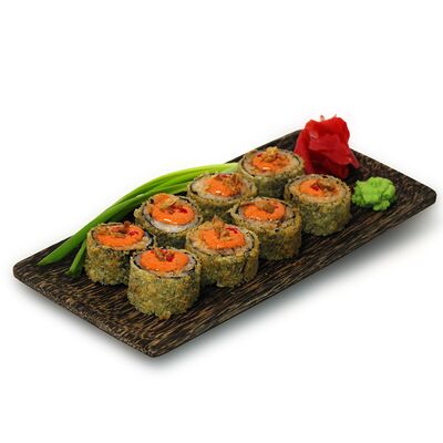 Ролл Лосось-кимчи горячий в Тайские рисоварни Soi7 по цене 460 ₽