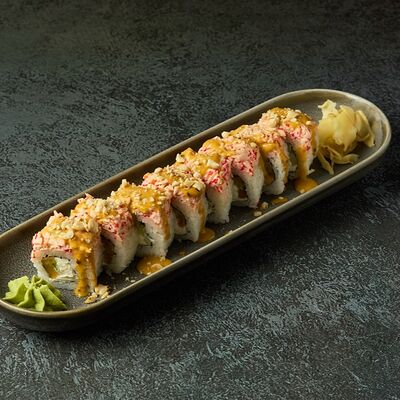 Ролл с крабом в Игристые по цене 450 ₽