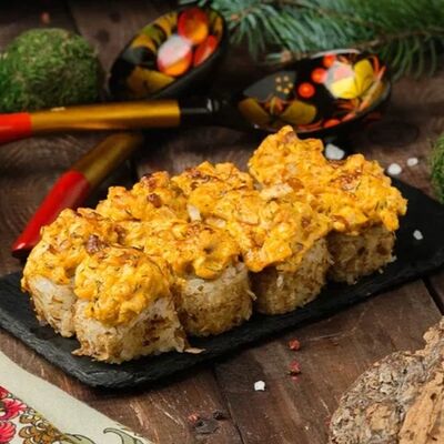 Запеченный микс в Mesto Sushi & Grill по цене 430