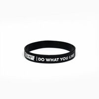 Браслет чёрный Do what you like в Coffee Like