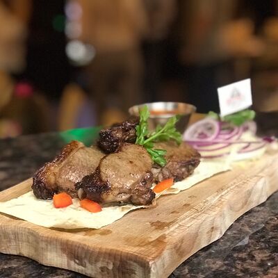 Шашлык из баранины Джигитовка в Шафран по цене 1110 ₽