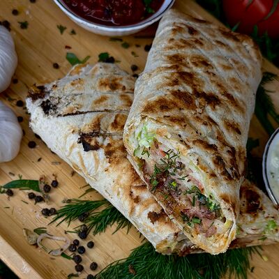 Шаурма Свиная в Бык Шашлык по цене 450 ₽