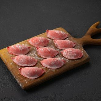 Вареники с творогом и малиной в Pelmen House по цене 850 ₽