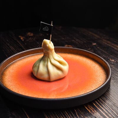 Хинкали с сыромв The Kabak по цене 180 ₽