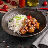 Курица терияки с рисомв Сытно Аппетитно