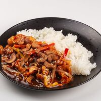 Свинина по-сычуаньскив Хого