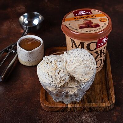 Мороженое сливочное Карамель в У Палыча. С пылу, с жару! по цене 519 ₽