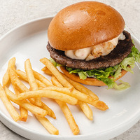 Бабич бургер с мраморной говядиной в Etika Bistro