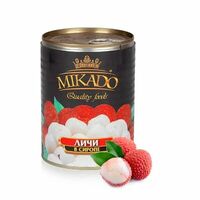 Личи в сиропе Mikado, Quality Foods, фруктовые консервы, Таиланд, 580 мл в Ченто пицца М7