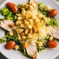 Цезарь с цыплёнком в Panorama