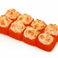 Запеченный сырный ролл с лососем в Sushi & Shef