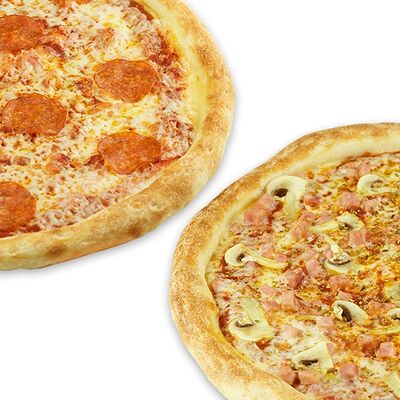 Комбо Пеперони, Курица и грибы в Восемь лучших пицц по цене 1300 ₽