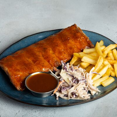 Свиные ребрышки в глазури в Люди в Баре по цене 690 ₽