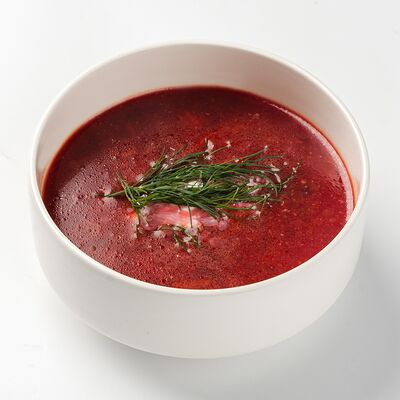 Борщ с говядиной в Матрешка по цене 350 ₽