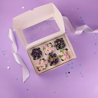 Капкейки Тюльпаны 6шт в Пышно Расцвели по цене 2100 ₽