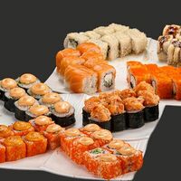 Сет Токио 64 шт в Веселый Самурай SUSHI PREMIUM