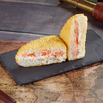 Онигири темпура с лососем терияки в Мир Суши по цене 249 ₽