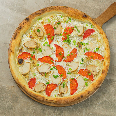 Пицца чикен хит 25см в Бали по цене 420 ₽