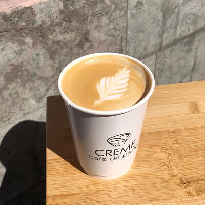 Латте в Creme cafe de Pastel по цене 190 ₽