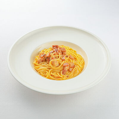 Спагетти Карбонара в La Scala Trattoria Ignazio по цене 30 р.