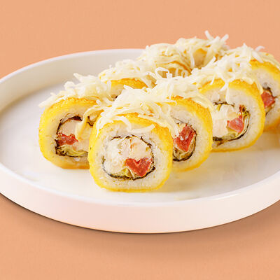 Ролл Цезарь с Курицей в Панда Маркет по цене 439 ₽