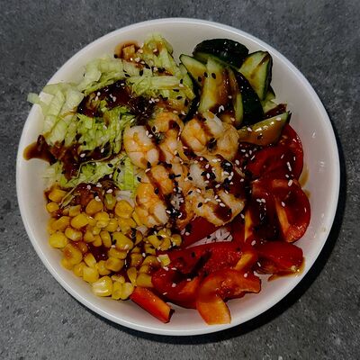 Поке с креветкамив Гурман по цене 477 ₽