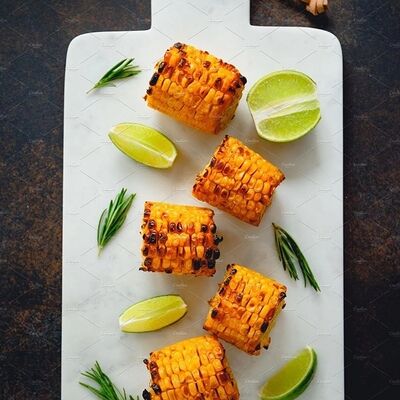 Кукуруза на гриле в ВКУСНАЯ ТОЧКА 24 ЧАСА по цене 205 ₽