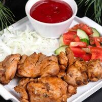 Красное мясо цыпленка в Ресторан Гарика Мкртчяна