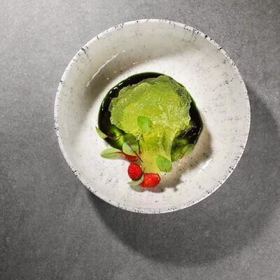 Желе щавель-шпинат в 321 Club by Novikov по цене 490