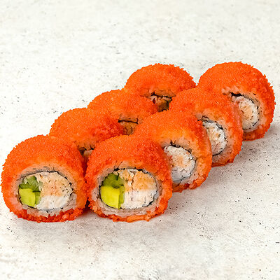 Калифорния с крабом в Рокнроллы по цене 645 ₽