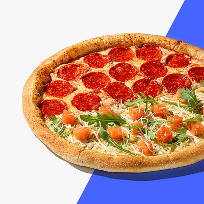 Пицца из половинок в 10 идеальных пицц по цене 620