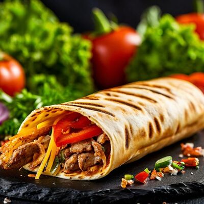 Донер XXL с халапеньо в Mangal по цене 520 ₽