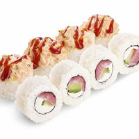 Запеченный Банкай ролл в Rolik