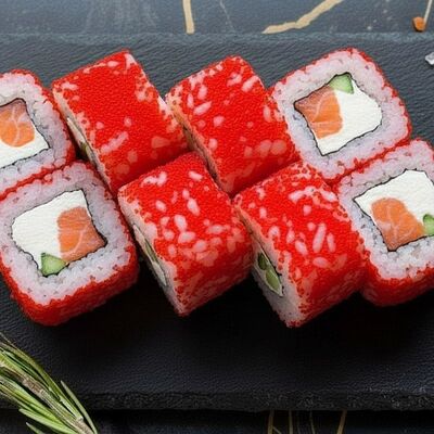 Калифорния с лососем в Panda Sushi по цене 499 ₽