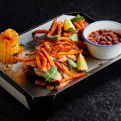 Basta size с соусом кимчи и сладким бататом в Frank by Баста по цене 1860 ₽