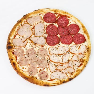 Пицца «4 мяса» 33 см в Фритюрница по цене 699 ₽