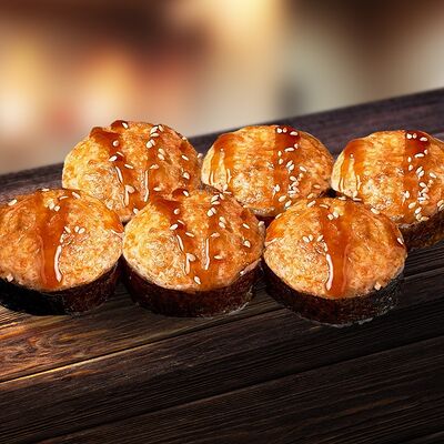 Запеченный ролл Sw в Суши Рай по цене 850 ₽