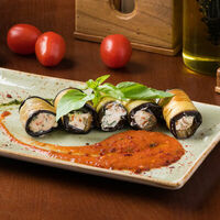 Рулетики с баклажаном в Лимончини