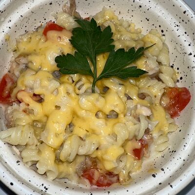 Паста с курицей в Буфет на Горького по цене 220 ₽