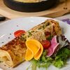 Блин с индейкой, сыром и сливочным соусом в ZAVTRAKI на Зыбицкой по цене 33
