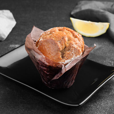 Маффин ванильный с черникой в Vkus Land по цене 80 ₽