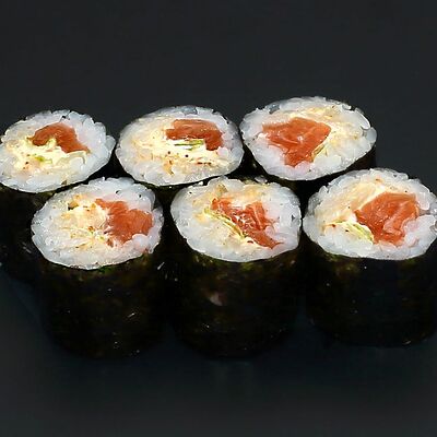 Мини-ролл с лососем (острый) в Total Sushi по цене 250 ₽