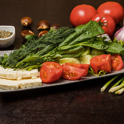 Овощной букет в У березки по цене 480 ₽